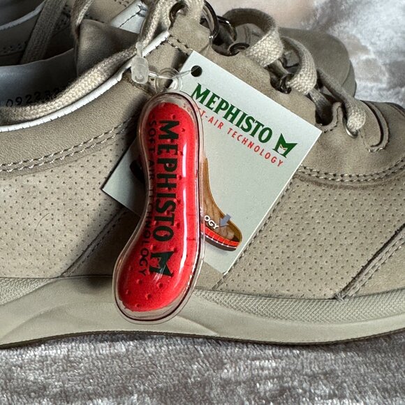Mephisto Runoff Air-Jet Leather Comfort Walking Soft Sneakers Women's 6.5 EU 4 - Picture 2 of 16